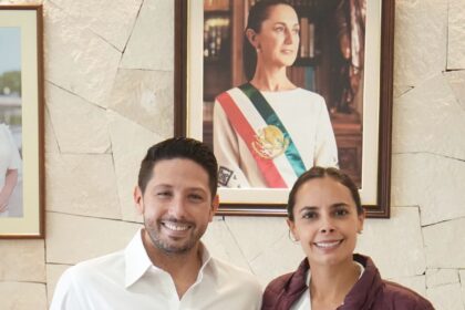 Renán Sánchez Tajonar y Ana Paty Peralta fortalecen lazos de coordinación institucional