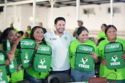 Con Renán Sánchez Tajonar, el Partido Verde se sigue fortaleciendo en Cozumel