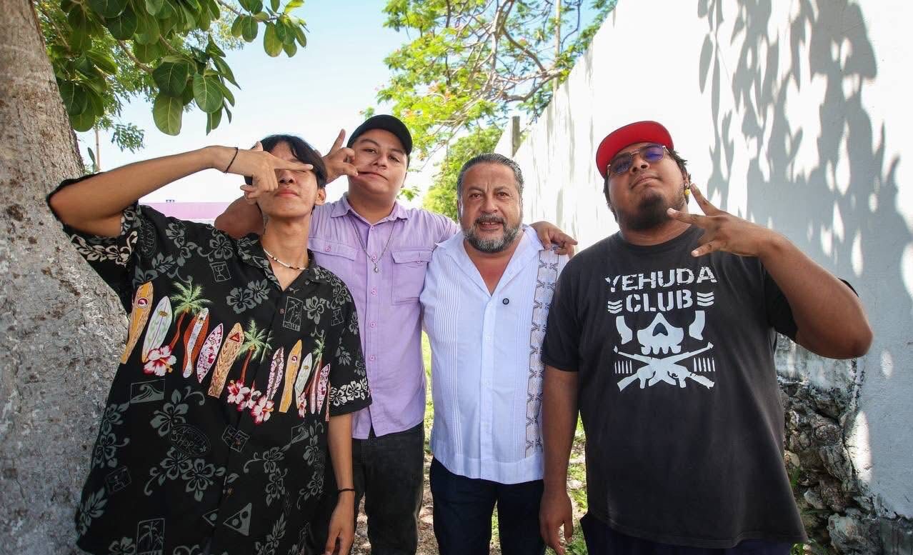 En Cancún, Jorge Sanén, Diputado de la Transformación, se suma con orgullo a la Jornada Nacional de Tequios y Murales “Arte que Transforma”