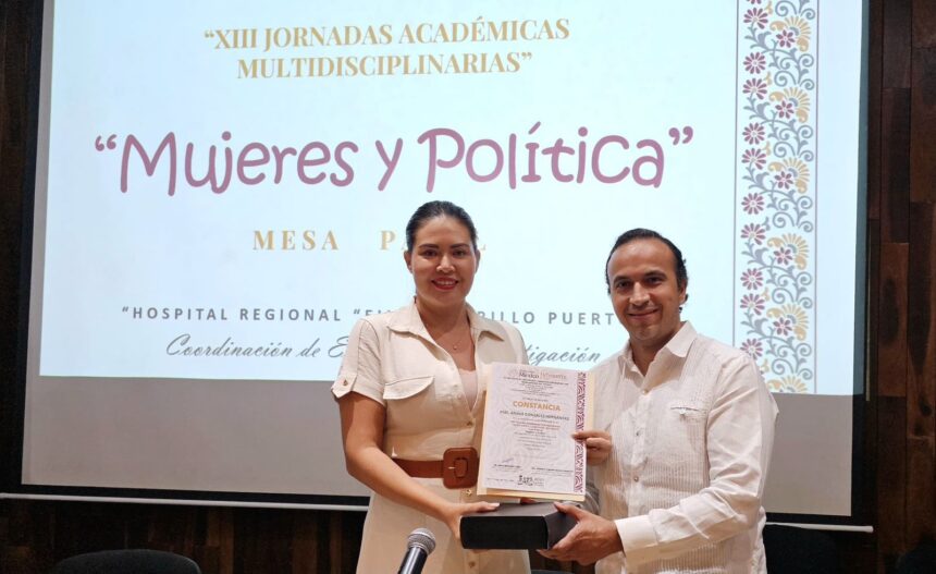 Con voz y liderazgo, Anahí González impulsa la paridad y la agenda femenina en México