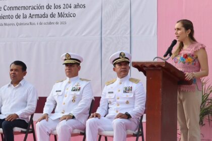 Isla Mujeres reconoce la labor de la Armada de México, institución fundamental en la historia y seguridad del municipio