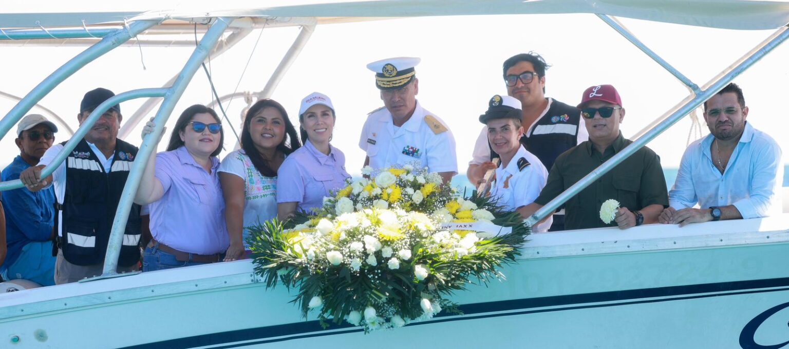 Gobierno Municipal conmemora el XXVI Día Municipal del Pescador en Isla Mujeres