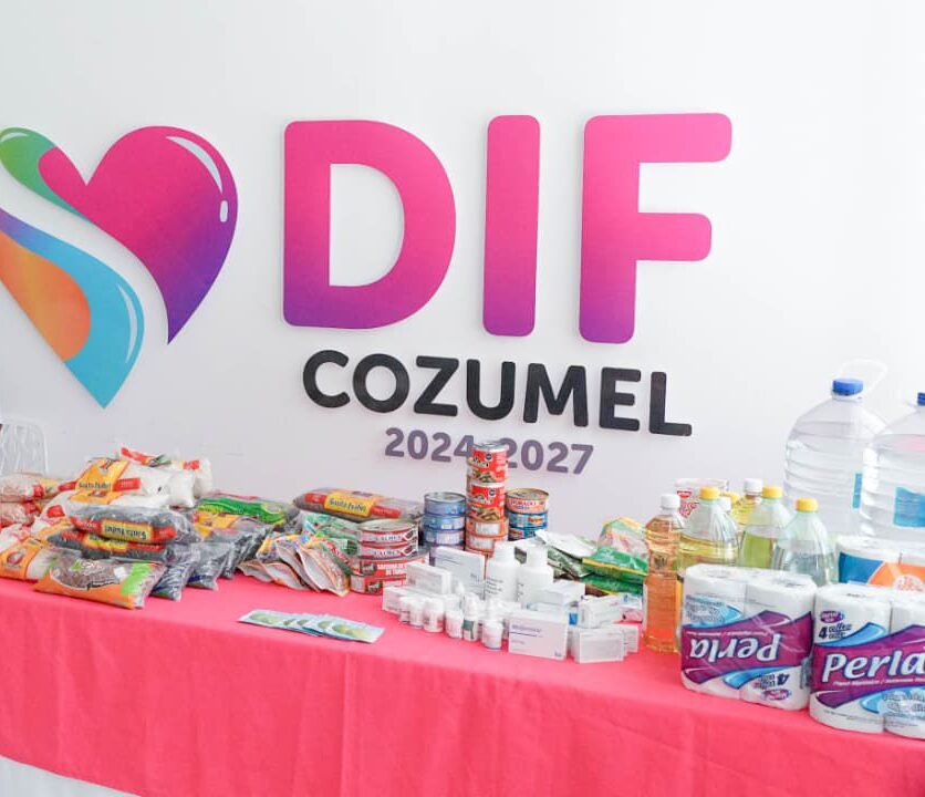 Se activa en Cozumel centro de acopio en apoyo a familias afectadas por las inundaciones en Veracruz, Hidalgo, Puebla, Querétaro y San Luis Potosí