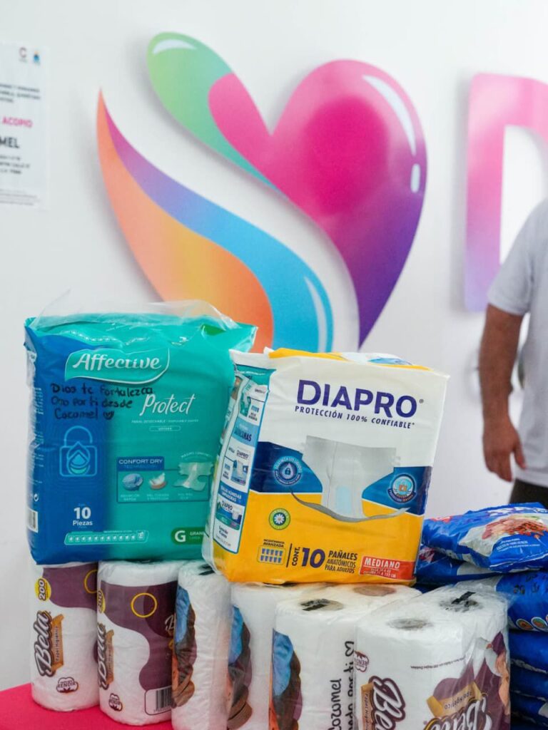 Se activa en Cozumel centro de acopio en apoyo a familias afectadas por las inundaciones en Veracruz, Hidalgo, Puebla, Querétaro y San Luis Potosí