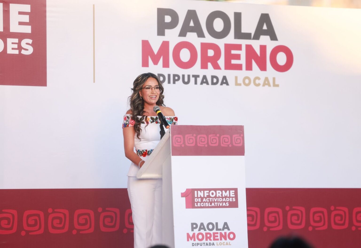 Paola Moreno Córdova rinde su primer informe legislativo con enfoque en justicia social, protección a víctimas e inclusión