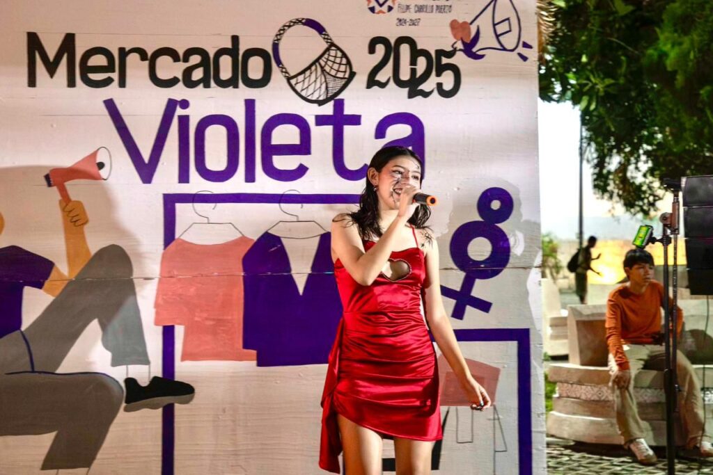 Exitoso emprendimiento del mercado violeta en Felipe Carrillo Puerto
