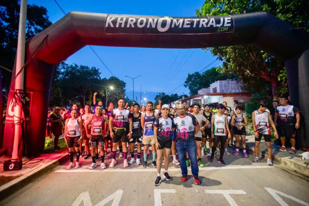 Impresionante respuesta: atletas de todo el Estado y tres países participan en la carrera del 175 aniversario de Felipe Carrillo Puerto