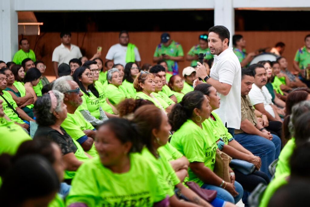 Renán Sánchez Tajonar reafirma la unidad y fuerza del Verde desde Chetumal: ya son 70 mil afiliados en Quintana Roo