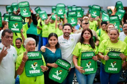 Renán Sánchez Tajonar reafirma la unidad y fuerza del Verde desde Chetumal: ya son 70 mil afiliados en Quintana Roo