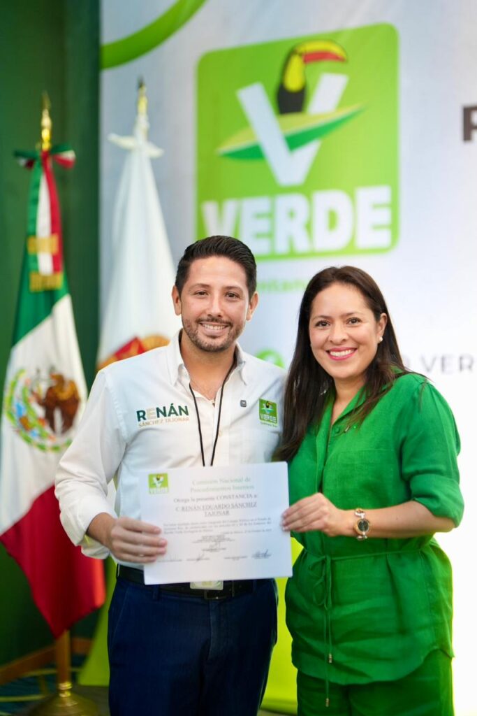 Refrenda Karen Castrejón liderazgo de Renán Sánchez Tajonar en Quintana Roo