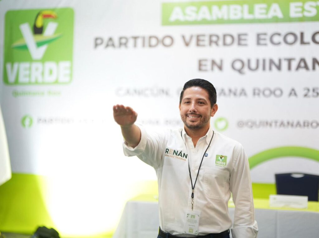 Refrenda Karen Castrejón liderazgo de Renán Sánchez Tajonar en Quintana Roo