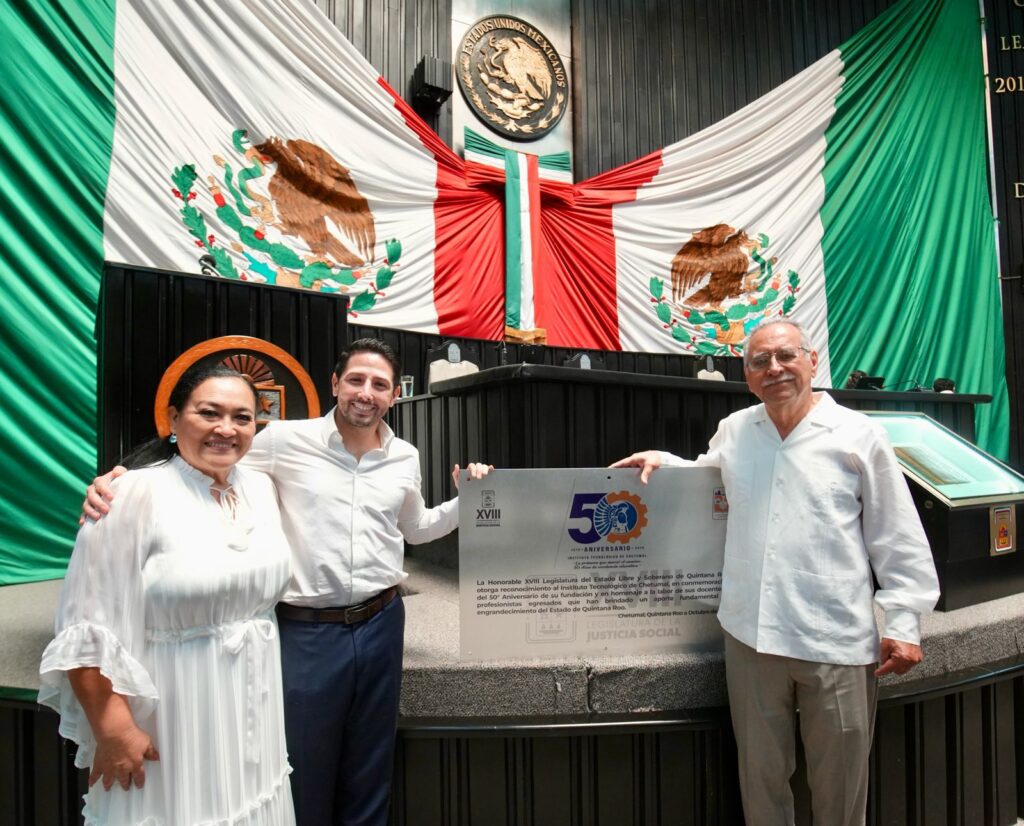 Reconoce XVIII Legislatura los 50 años de trayectoria del Tecnológico de Chetumal