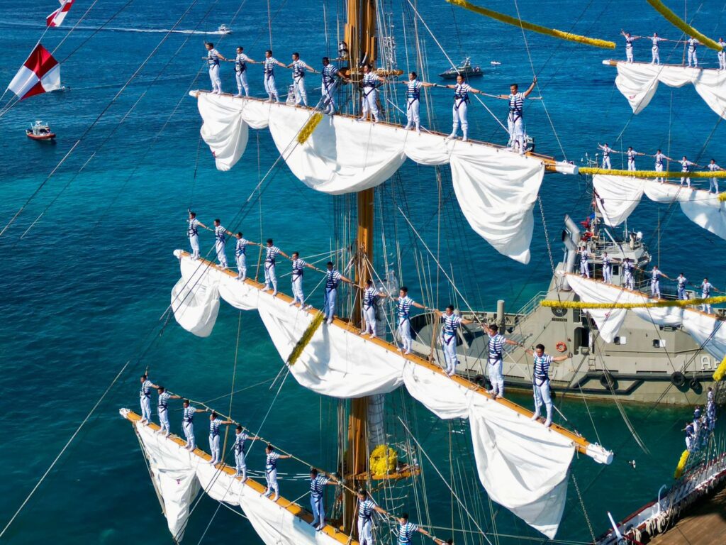 Cozumel recibe con orgullo al Buque Escuela Cuauhtémoc, el “Caballero de los Mares”