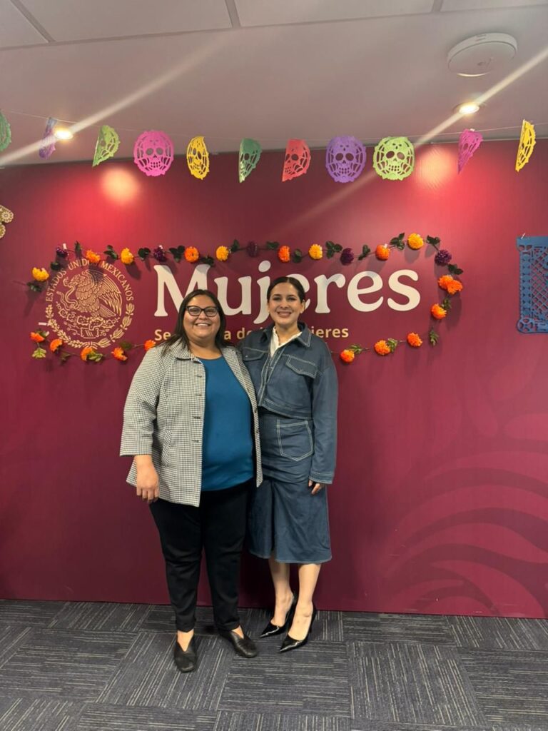 Estefanía Mercado sostiene reunión con la Secretaria Federal de Mujeres para fortalecer programas de apoyo a las mujeres de Playa del Carmen