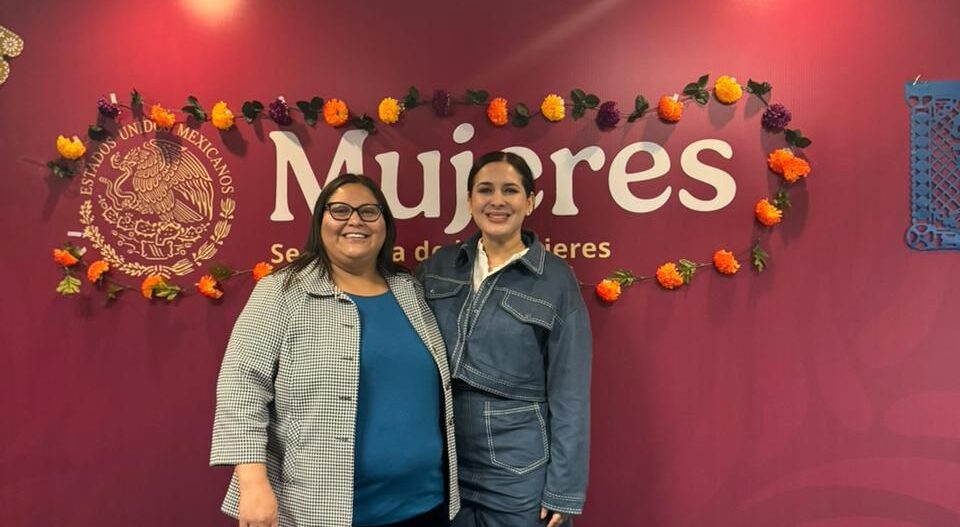 Estefanía Mercado sostiene reunión con la Secretaria Federal de Mujeres para fortalecer programas de apoyo a las mujeres de Playa del Carmen