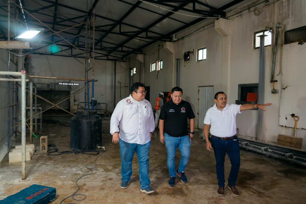 Chacón supervisa trabajos de rehabilitación del Rastro Municipal, tendrán también nuevos equipos