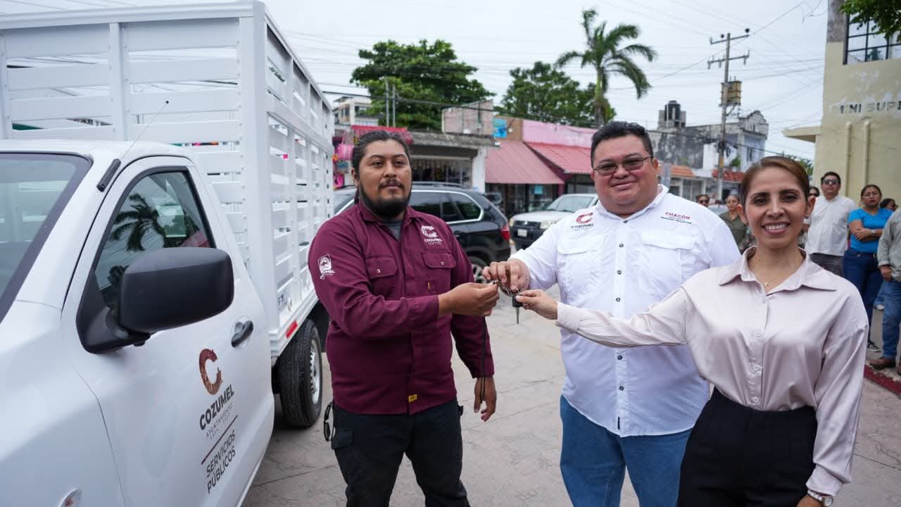 Chacón impulsa el mantenimiento permanente del Centro Histórico con nuevas unidades para Servicios Públicos