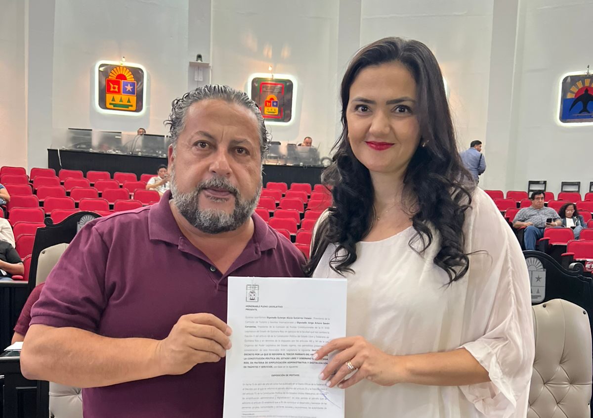 Jorge Sanén combate el exceso de burocracia desde el Congreso de Quintana Roo