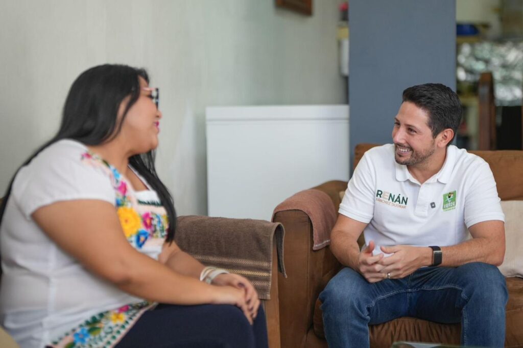 Renán Sánchez Tajonar destaca el crecimiento del Verde en Cozumel