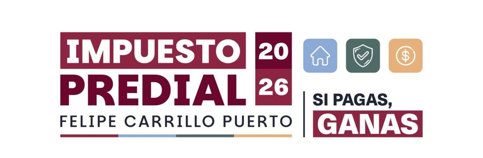 ¡Paga tu Predial 2026 y participa en la Gran Rifa del 6 de Enero! “Si pagas, ganas”