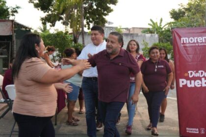 Jorge Sanén encabeza Asamblea Informativa en Cancún junto a cientos de vecinas y vecinos