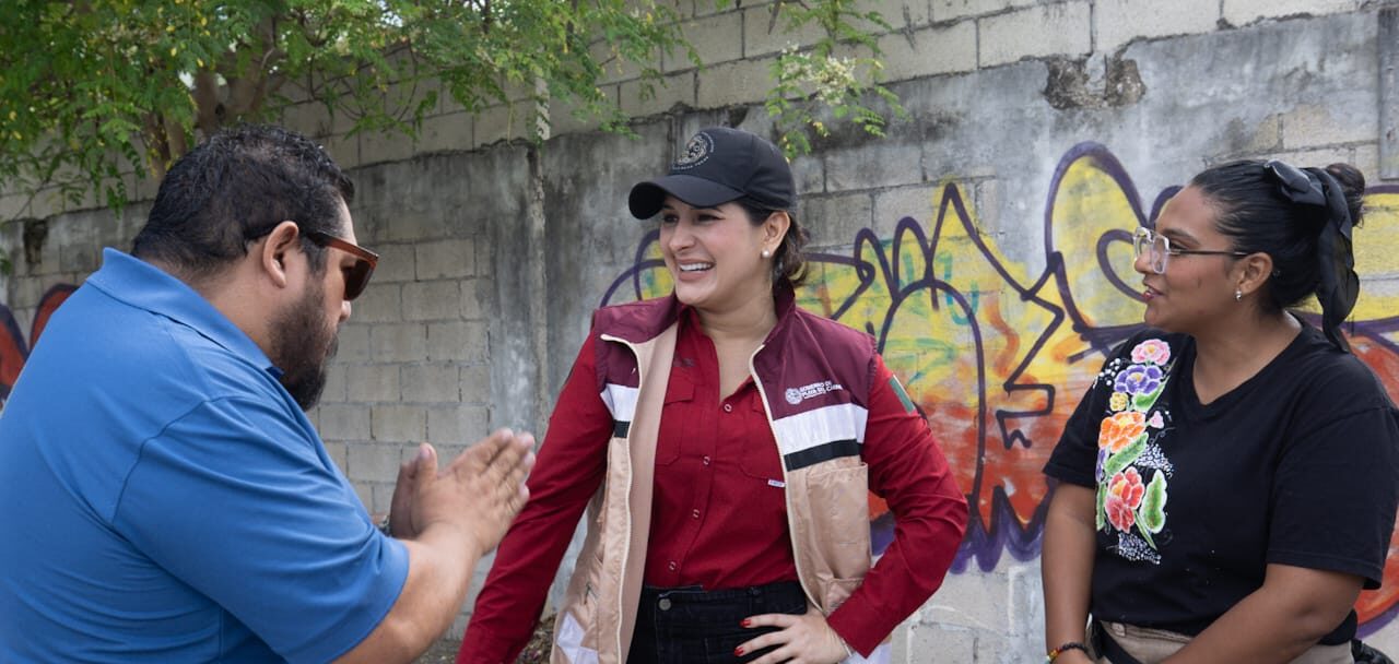 Estefanía Mercado lleva mega brigada de Servicios Públicos a La Guadalupana