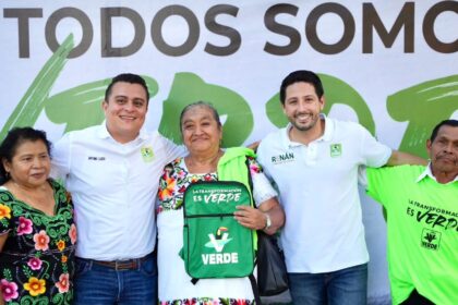 Renán Sánchez Tajonar entrega Kits Verdes en José María Morelos y reafirma la fuerza del Partido Verde en la transformación de Quintana Roo