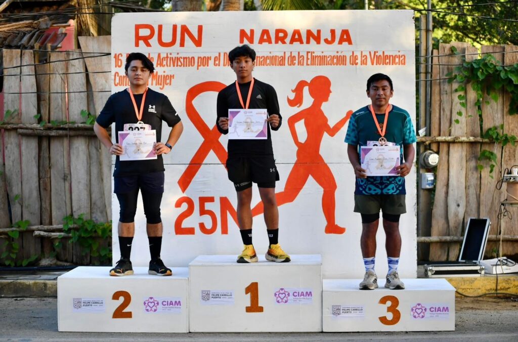 Exito rotundo en el “Run Naranja” de Felipe Carrillo Puerto: una carrera de nivel
