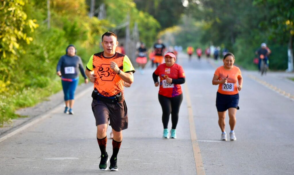 Exito rotundo en el “Run Naranja” de Felipe Carrillo Puerto: una carrera de nivel