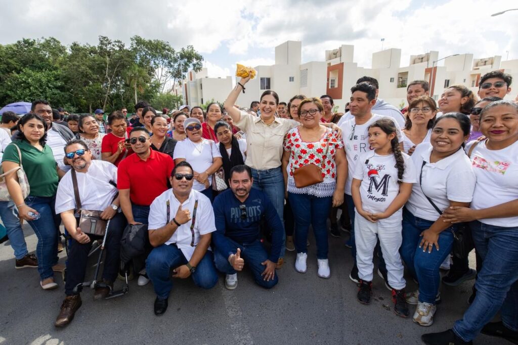 Playa del Carmen, primer municipio del país donde la presidenta Claudia Sheinbaum entrega viviendas del bienestar