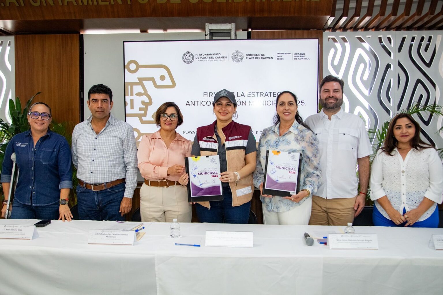 Playa del Carmen impulsa la “Estrategia Anticorrupción Municipal 2025” bajo el liderazgo de Estefanía Mercado