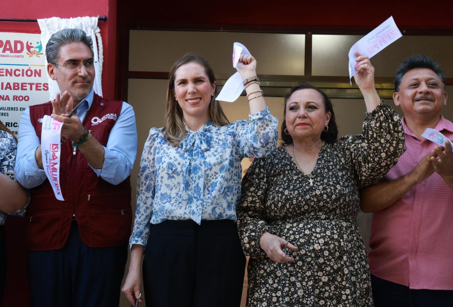 Atenea Gómez Ricalde inaugura el primer Centro de Prevención y Atención de la Diabetes en Isla Mujeres