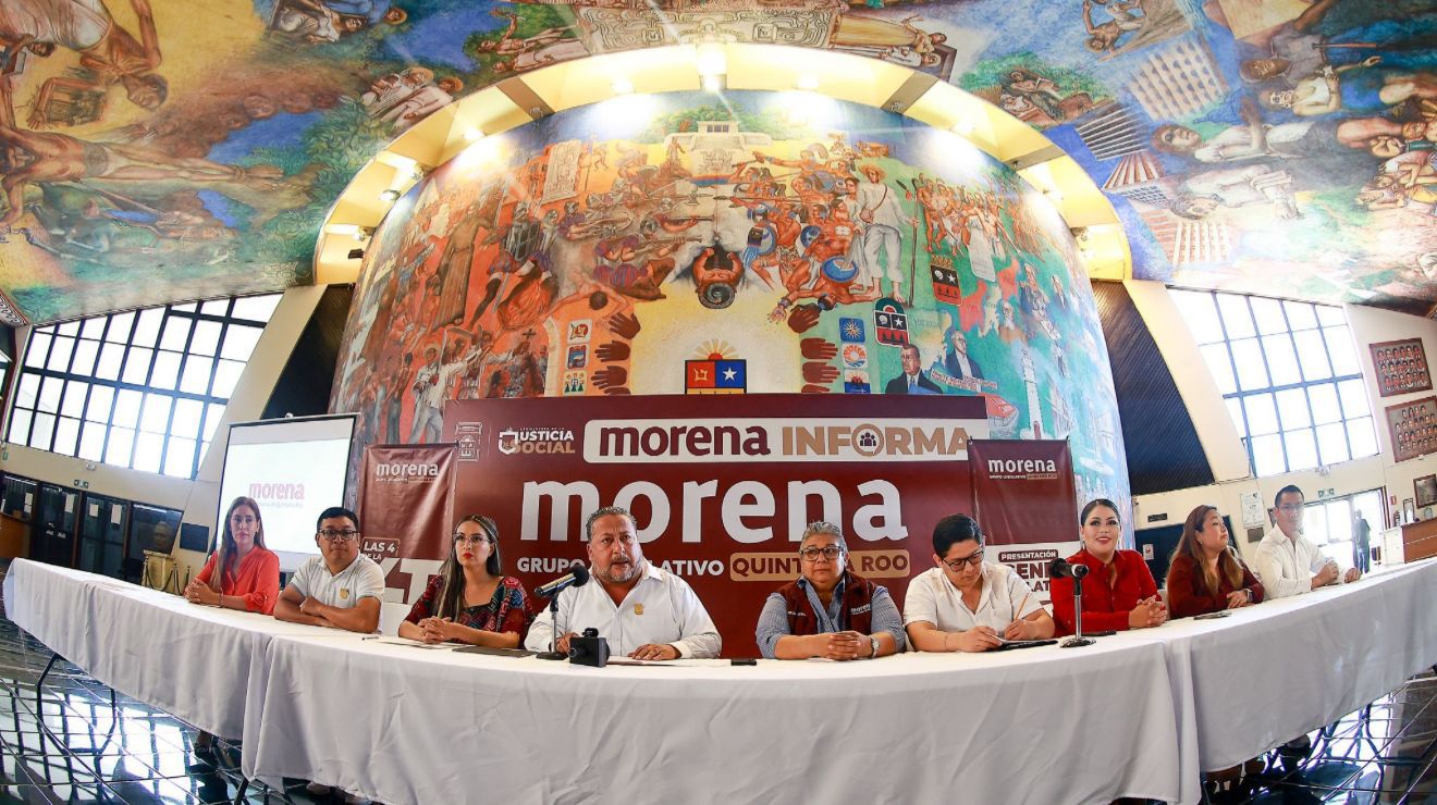 Grupo Legislativo de morena presenta Agenda Legislativa de Morena y destaca avances históricos de la 4T en Quintana Roo