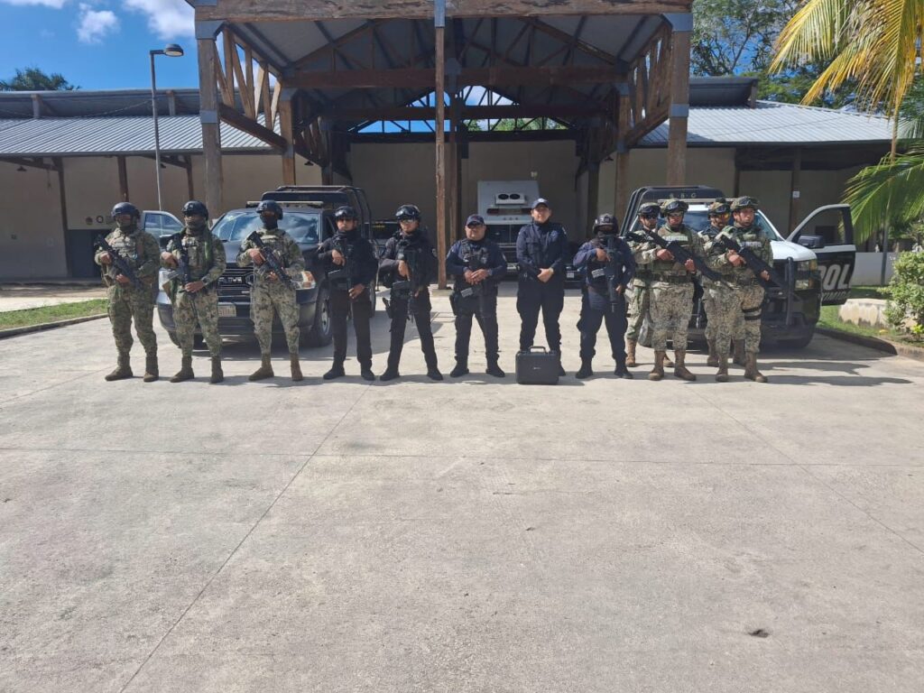 Afianzan seguridad en comunidades de Felipe Carrillo Puerto