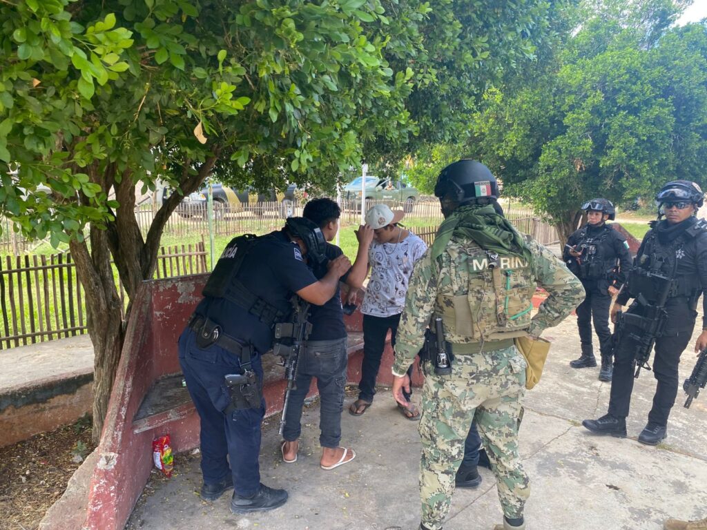 Afianzan seguridad en comunidades de Felipe Carrillo Puerto