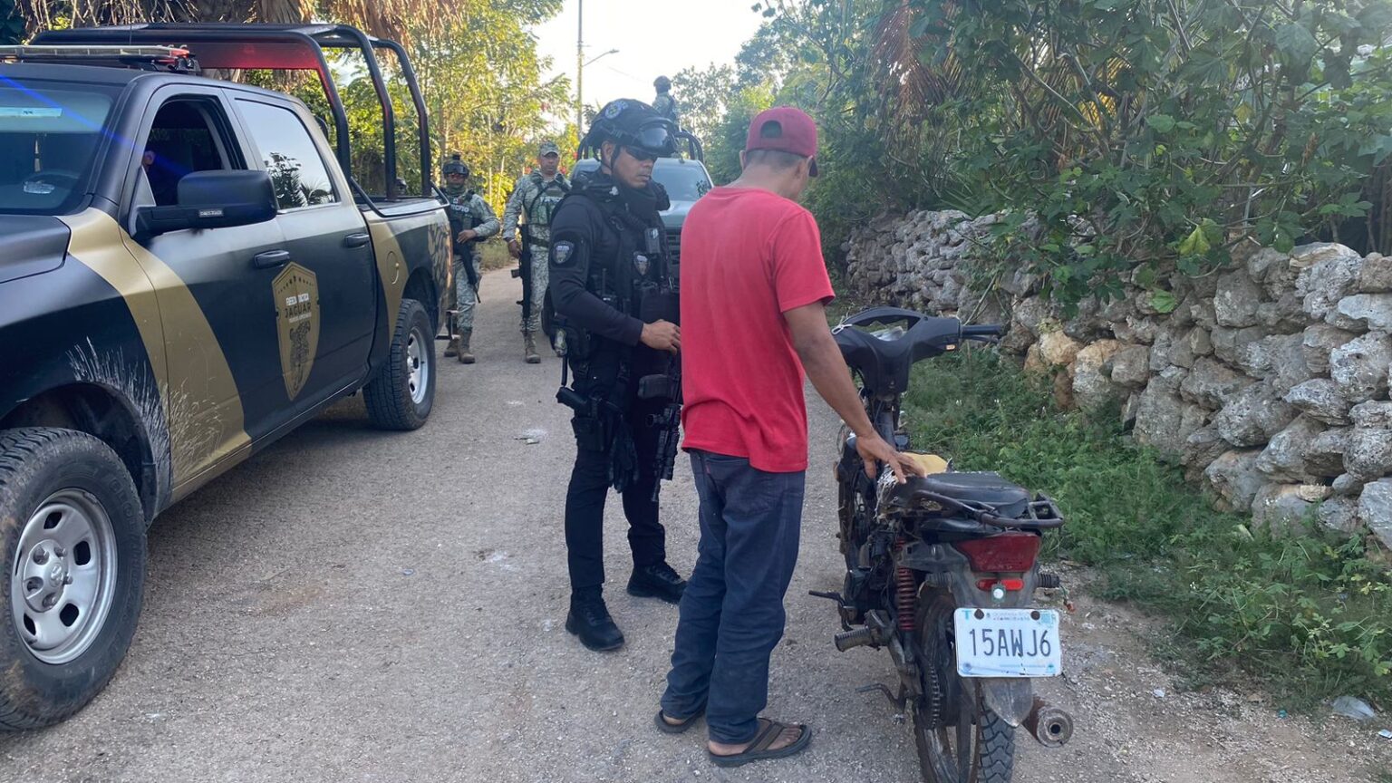 Afianzan seguridad en comunidades de Felipe Carrillo Puerto