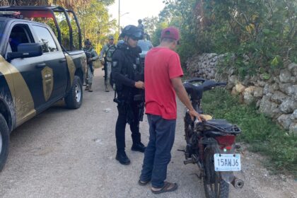 Afianzan seguridad en comunidades de Felipe Carrillo Puerto