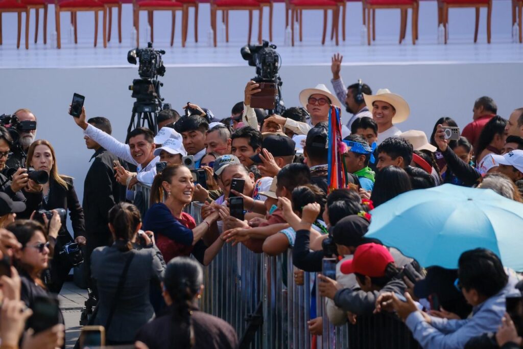 Respaldo absoluto de Mara Lezama y más de 600 mil personas a la 4T, que celebra 7 años con Andrés Manuel López Obrador y consolida Claudia Sheinbaum