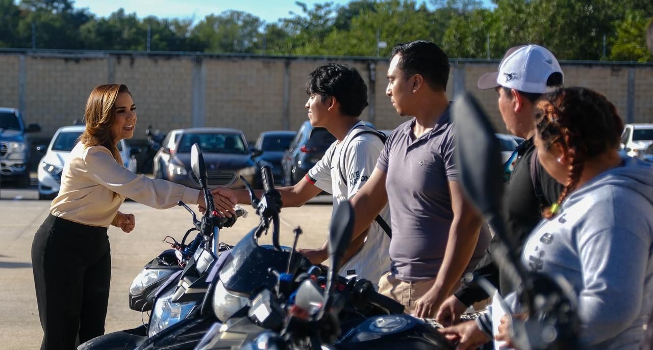 Denunciar sí funciona, recuperamos motocicletas y mototaxi en filtros de seguridad ciudadana: Mara Lezama