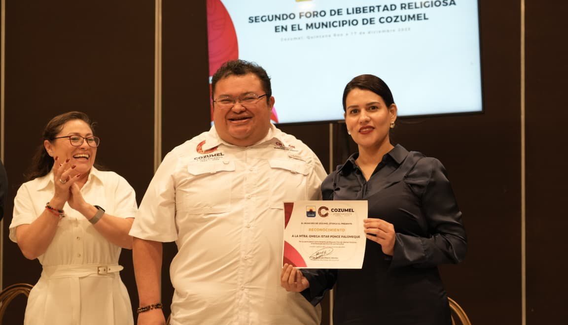 Gobierno de Cozumel impulsa el diálogo y la libertad religiosa como derecho humano