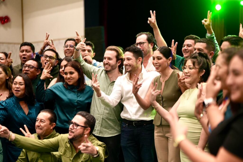 Renán Sánchez Tajonar encabeza la Posada del Partido Verde en la Zona Norte de Quintana Roo