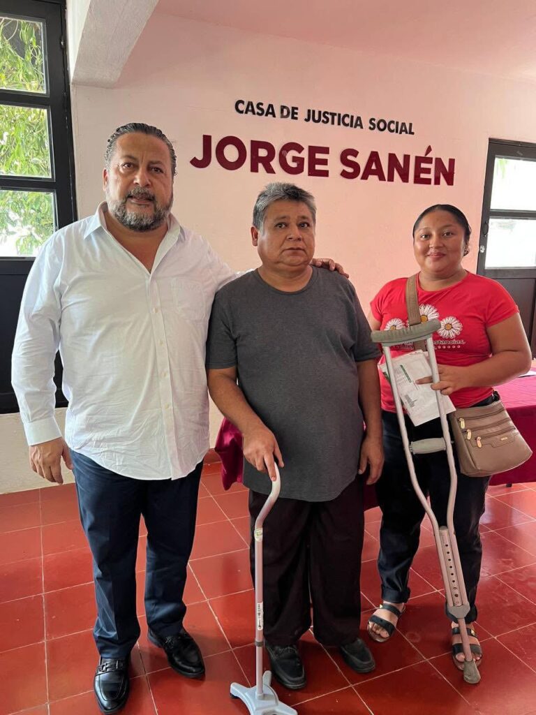 Jorge Sanén en 2026 avanza y resuelve con el pueblo de Cancún en la Casa de la Justicia Social
