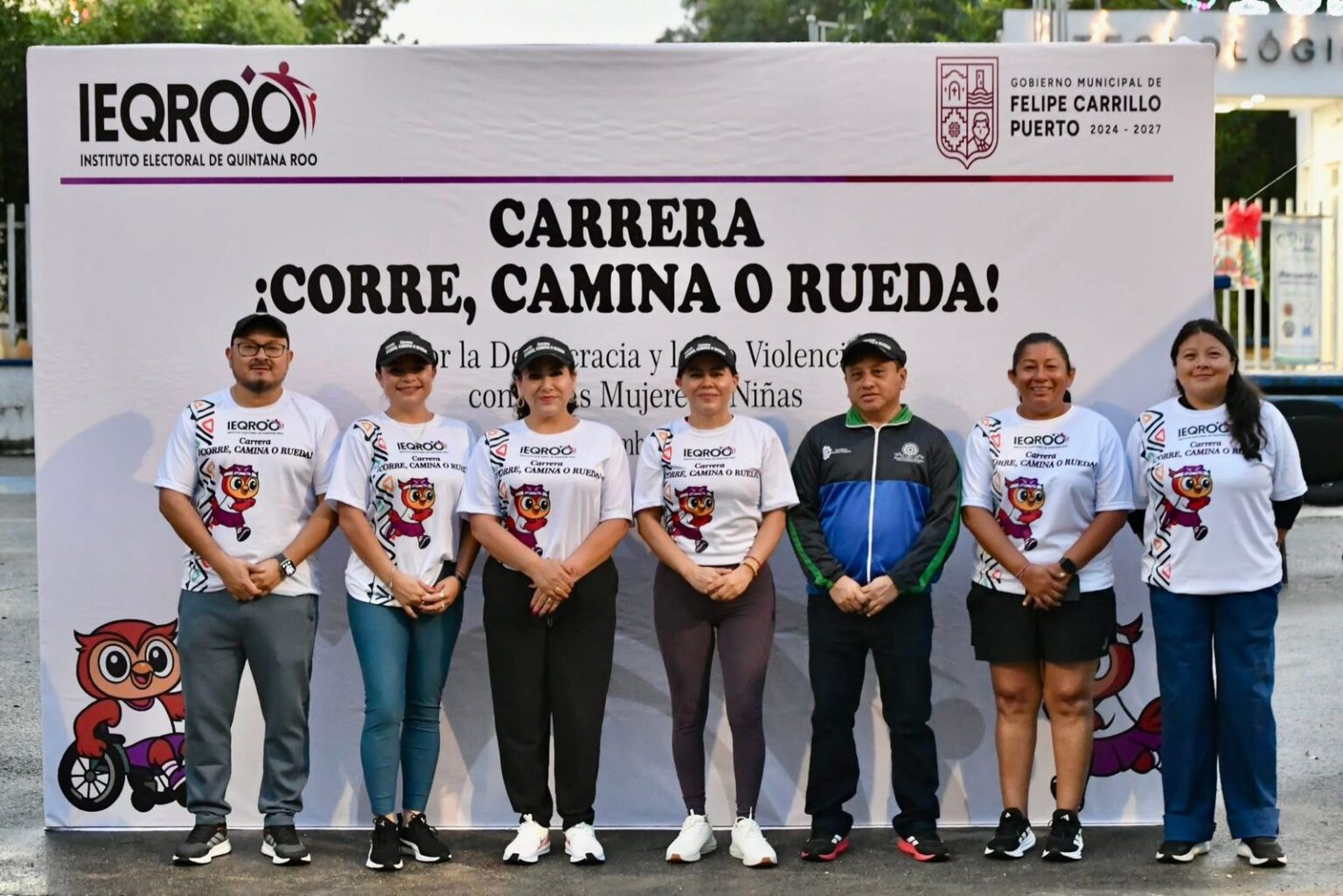 Activan carrera ¡Corre, camina o rueda! en FCP