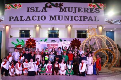 Gobierno de Isla Mujeres impulsa el talento local y la convivencia familiar con el Primer Concurso de Villancicos en Isla Mujeres