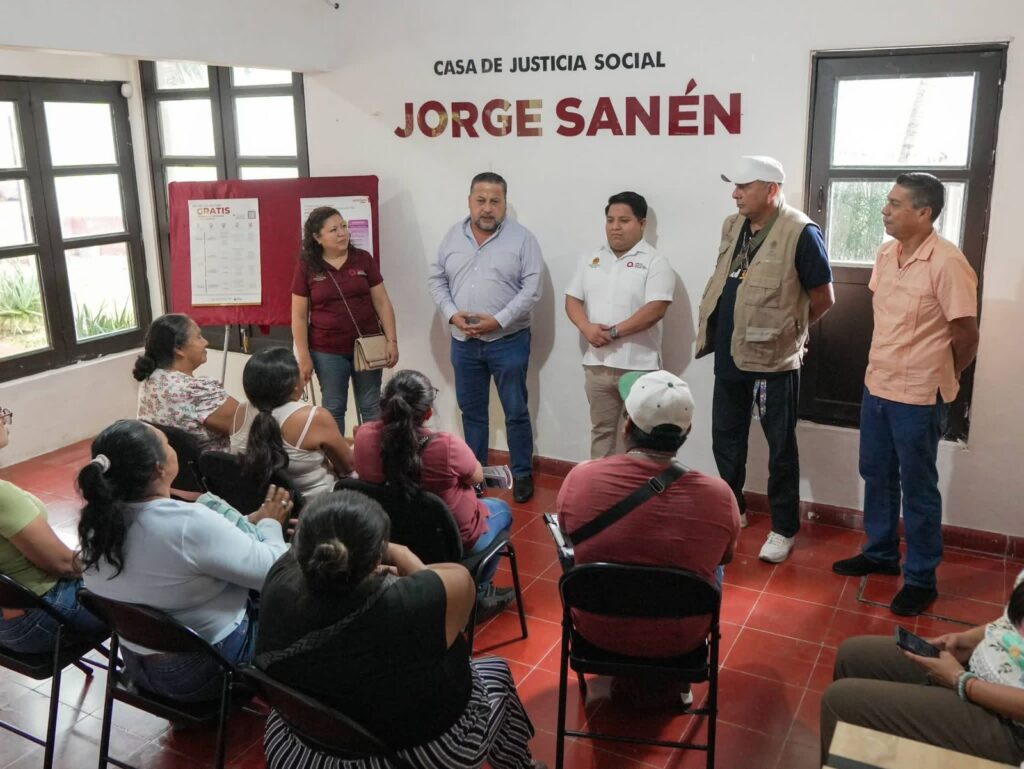 Jorge Sanén impulsa la educación básica del Pueblo de Cancún desde la Casa de la Justicia Social