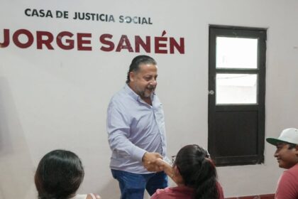 Jorge Sanén impulsa la educación básica del Pueblo de Cancún desde la Casa de la Justicia Social