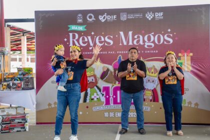 Miles de niños de Felipe Carrillo Puerto disfrutan de los Reyes Magos: Mary Hernández encabeza caravana de 15 poblaciones rurales