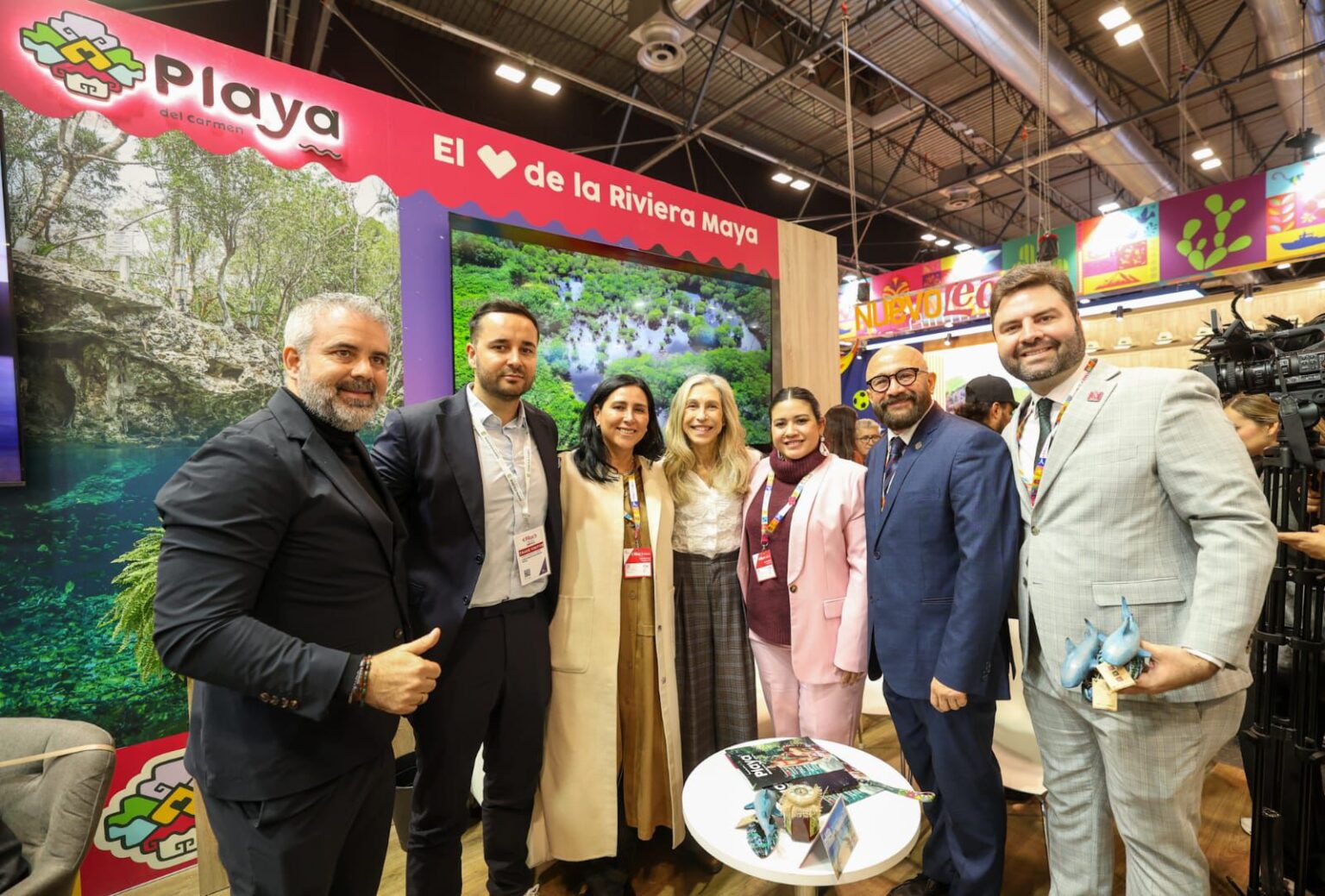 Playa del Carmen y Santa Eulalia del Río, Ibiza, fortalecen lazos culturales con la Virgen del Carmen como símbolo común, resultado de FITUR 2026