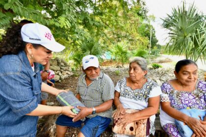 Con el respaldo de la Presidenta Municipal Mary Hernández, DIF fortalece acciones de abrigo y atención social en la zona maya