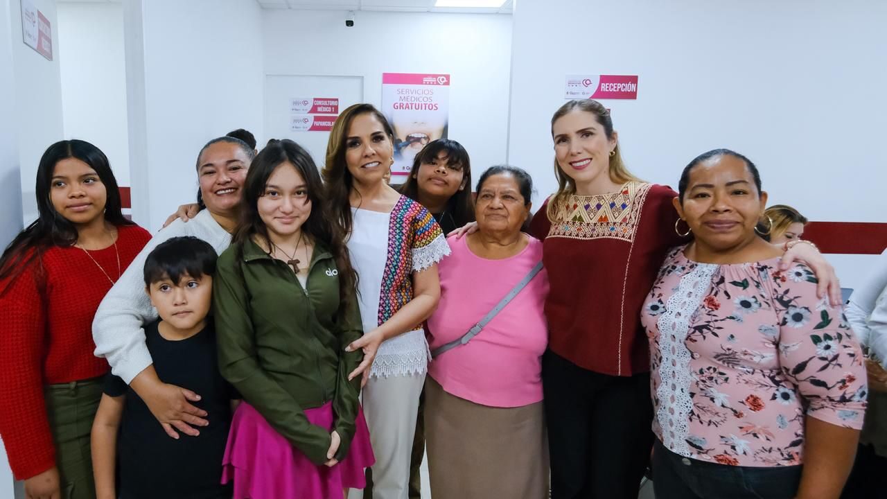 Inaugura Mara Lezama la Unidad del Bienestar en la zona continental de Isla Mujeres